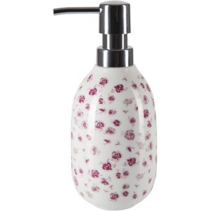 KAL-Distributeur De Savon Porcelaine Eve Rose - Neuf