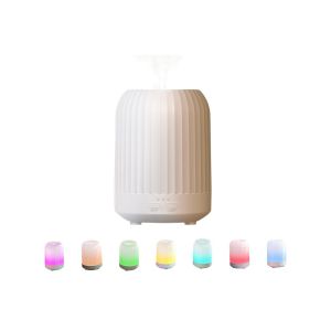 Diffuseur d'air ultrasonique avec veilleuse LED et modes de brumisation r&eacute;glables - Neuf