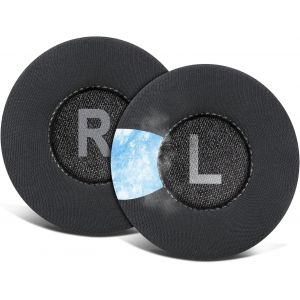 LORANKA-70mm Gel de Refroidissement Mousse Coussin Coussinets pour Jabra Move/Elite 25h Supra-Auriculaires sans Fil Casque,Coussinets d&iquest;Oreille avec Mousse Haute Densit&eacute; d&iquest;Isolation Phonique - Neuf