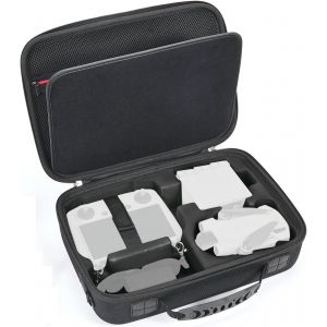 &Eacute;tui De Transport Rigide Compatible Avec Le Drone Dji Mini 3 Pro Et Plus D'accessoires. (Pour La Vente Est Le Cas Seulement).-Noir (Doublure Noire)-Marque G&eacute;n&eacute;rale - Neuf