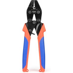 GKWL-Icrimp Cwr1522 Pince À Sertir Avec Fonction De Coupe Pour Rampes De Câbles,Balançage À La Main Des Manchons Ovales En Aluminium 0,1 2,2 Mm,Manchons D'Arrêt Et Double Embouts,Duplex - Neuf