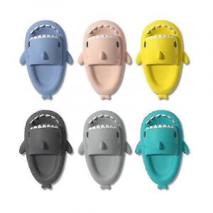 Requin Pantoufles Douche Antidérapante Salle De Bain Pantoufles Sandales Doux D'été Glisser Pour Filles Et Garçons Nouveau-42 43-Rose - Neuf