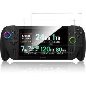 LORANKA-Pour Asus ROG Xbox Ally X Verre Tremp&eacute;, &iquest;2 Pi&egrave;ces&iquest; 9H Duret&eacute; R&eacute;sistant aux Rayures Verre Tremp&eacute; Membrane, Sans Bulles Anti-Empreintes HD Protection D&eacute;Cran - Neuf