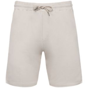 Short En Modal &Eacute;coresponsable - Homme - Pat726 - Beige Ivoire - Neuf