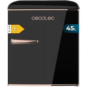 Lbgwp60-Minifrigo Bolero Coolmarket Tt Origin 45 Black E. Réfrigérateur Hauteur 55cm Et Largeur 44,7cm, Classe Énergétique E, Bac À Glace Et Poignée Chromée, Noir - Neuf