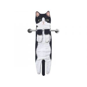 Essuie-Mains &Agrave; Suspendre En Forme De Chat Pour La Cuisine Et La Salle De Bain, Design Absorbant Et Fonctionnel - Neuf