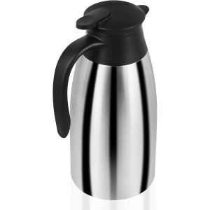 2l En Acier Inoxydable, Bouteille Isotherme Double Paroi Sous Vide, Pichet Isotherme 24 Heures D'isolation Thermique, Isotherme Pour Caf&eacute;, Th&eacute;, Eau, Boisson - Neuf