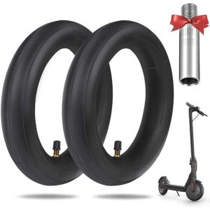 2 X Xiaomi M365/Pro/Pro2/1s/Scooter 3/Essential Inner Tube 8.5 Inches Thicker 8 1/2 With Valve Extension Inner Tube Electric Scooter Replacement Inner Tube For Wheel - Neuf