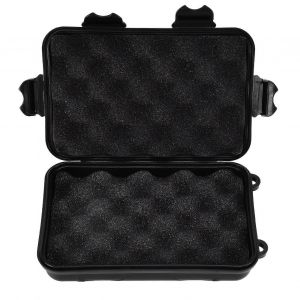 Boîte antichoc anti-pression Petites boîtes de rangement en plastique compactes et étanches pour la survie en pleine nature du camping en plein air170x107x49.5mm / 6.7x4.2x1.9in - Neuf