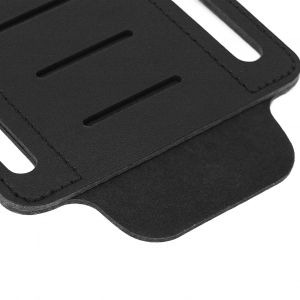 Gaine Multi-Outils En Cuir Edc, Support Organisateur De Poche Unique Pour Ceinture, Lampe De Poche, Camping, Noir - Neuf