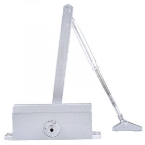 Hjlian Ferme-Porte Automatique Sans Poincon, Vitesse De Fermeture Automatique Reglable A 180 Degres, Ferme-Porte Pour Porte Coulissante, Porte A Ressort S - Neuf