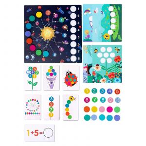 Jeu de société mathématique pour enfants, éducation précoce, jouets pour enfants, aides pédagogiques, jeu de société éducatif pour les tout-petits - Neuf