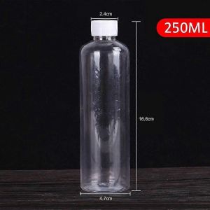 1Pcs Bouteille Transparente Maquillage Outil Shampooing Lotion Sous-embouteillage Bouteille &Agrave; Clapet Voyage Portable Cosm&eacute;tiques Stockage Conteneur - Neuf