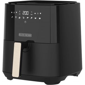 Loc--Friteuse À Air Sans Huile Bxaf5000E|1300W|Capacité De 5L|8 Programmes Prédéfinis|Réduction De Graisse De 99%|Cuve Antiadhésive Et Facile À Nettoyer - Neuf