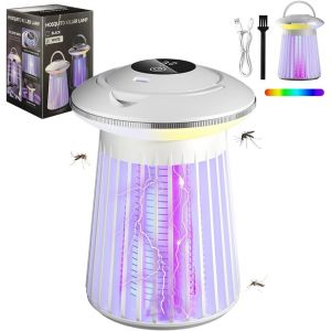 Lot de 4 guirlandes lumineuses solaires d'extérieur, 10 LED, étanches IP65, pour jardin, terrasse, arbustes, décoratives (multicolore) - Neuf