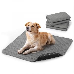 Pack De 2 Chiots De Formation De Plaquettes De 100 X 70 Cm, Absorbant La Formation De Chien Pad, Imperméables, Antidérapante, La Formation De Pot Pad, Réutilisable Formation De Chien Pad - Neuf