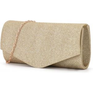 RFCBC-Sac de Soirée Embrayage pour les Femmes Glitter Envelope sac à Main avec Sangle de Chaîne Amovible Sacs d'embrayage élégant Crossbody pour les Femmes Bridal Prom Parti de Mariage - Neuf