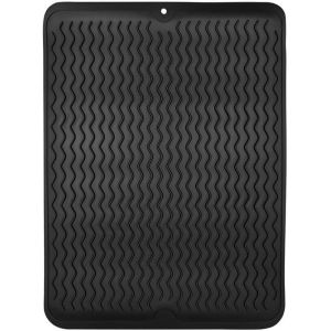 Mevronisshop-Tapis De S&eacute;chage En Silicone 40,1x30,5 Cm, Tapis &Eacute;gouttoir Antid&eacute;rapant Pour Vaisselle, Tapis De Drainage Pour Cuisine, Tapis Organisateur D'&eacute;vier - Neuf