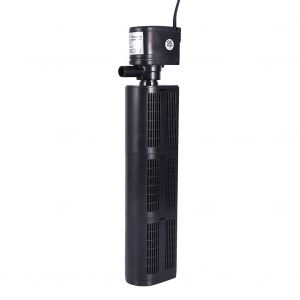 Hjlian Filtre D'aquarium Multifonction Et Pompe Submersible, Purificateur D'aquarium, Outil Pour Aquarium, Prise Ue (25 W) - Neuf