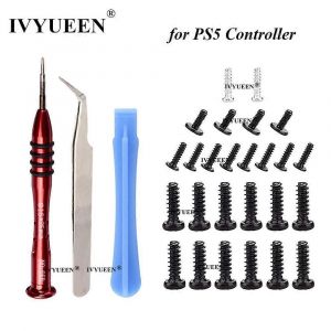 Kit D'outils De Jeu Ivyueen Pour Sony Playstation 5 Ps5 Ps4 Contrôleur Tournevis Philips Outil De Réparation Pour Vis Dualsense - Neuf