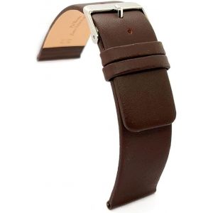 Eryi-Bracelet En Cuir Pour Montre Classique U2013 Cuir De Vache Lisse Sans Couture, Style Minimaliste U2013 Tailles 18mm, 20mm, 22mm, 24mm, 26mm, 28mm, 30mm 327 - Neuf