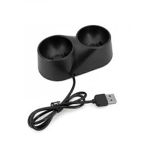 Station D'accueil À Double Chargeur Pour Ps3 / Ps4 Vr Motion Controller Playstation Move - Neuf