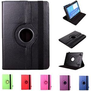 &Eacute;tui Rotatif Pour Tablette Qilive 25,6 Cm 10,1"" Noir - Neuf