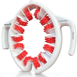 Cellulite: Efficacit&eacute; Clinique, Masseur Manuel Anti Cellulite Brevet&eacute;, Made In Italy, Appareil De Massage Avec Rouleaux Anti-Cellulite Qui Soul&egrave;vent, Resserrent Et Rel&acirc;chent La Peau (Rose) - Neuf