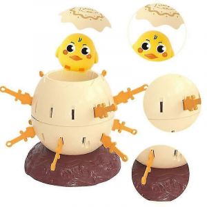 Barils de pirates gonflables pour enfants, jeux classiques de pingouins, grenouilles et canards pour f&ecirc;tes de famille, divertissement interactif-Jaune - Neuf