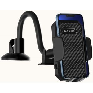 Support De T&eacute;l&eacute;phone De Voiture Pour Parebrisetableau De Bord, Support De T&eacute;l&eacute;phone Pour Camion, Voiture, Col De Cygne &Agrave; Bras Long Robuste Avec Une Seule Main Pour - Neuf