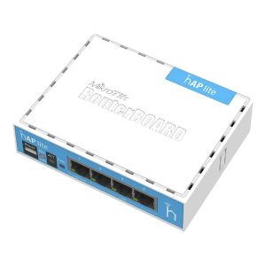 Mikrotik hAP lite RB941-2nD avec processeur 2,4 GHz routeur blanc - Neuf