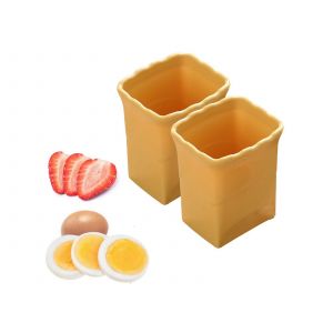 Lot De 2 Coupe-Fruits Et L&eacute;gumes Jaunes, Outil De Cuisine - Neuf