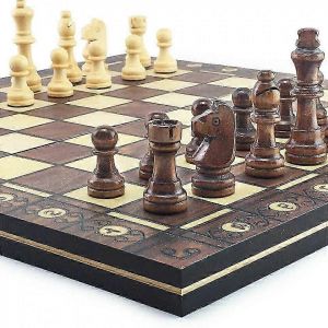 Jeu D'échecs Magnétique Pliable En Bois 3 En 1, Jeu De Backgammon, Cadeau De Noël - Neuf