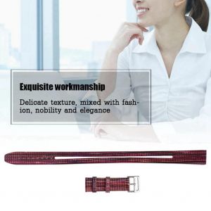 Couleur Double Cercle Bracelet De Montre En Cuir Pour Montre Serise1/2/3 42mm (B2) - Neuf