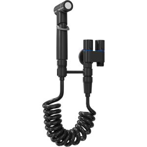 JGD-Douchette WC - Pulv&eacute;risateur Jet R&eacute;glable pour Toilette wc,Kit complet Robinet laiton Inclus | Douchette Hygi&eacute;nique pour WC l'Hygi&egrave;ne Intime bidet toilette wc douchette intime maternit&eacute; - Neuf