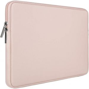 Étui pour ordinateur portable de 14 pouces Sac de protection rembourré antichoc en similicuir souple compatible avec 14 pouces Noteb - Neuf