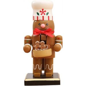 Casse-Noisette D&eacute;corations de No&euml;l,Casse-Noisette en bois Ornement Casse-Noisette Figurines Jouet - Neuf