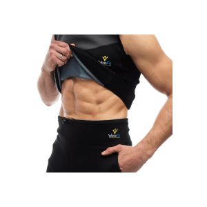 Veofit - Debardeur / Gilet De Sudation Pour Sport - Taille Xxl - En N&eacute;opr&egrave;ne - Neuf