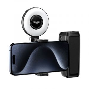 Ulanzi MA35 MagSafe poignée d'obturation de caméra pour Smartphone poignée de Selfie Bluetooth comme stabilisateur de Photo d'appareil Photo prise de vue horizontale verticale - Type with Light - Neuf