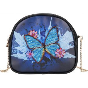 SJZG-Peinture Diamant Sac, Sac &Agrave; Main Femme Sac &Agrave; Bandouli&egrave;re Femme Avec Cha&icirc;ne Porte-Monnaie Femme Sac De Rangement Diamant Peinture Pour Fille Et Femme - Neuf