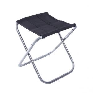 Tabouret Pliant D'exterieur Leger En Alliage D'aluminium, Siege De Camping En Toile, Installation Facile, Chaise De Repos Pour La Peche - Neuf