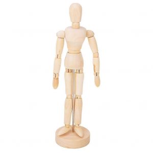 8 pouces en bois homme mod&egrave;le membres mobiles marionnette art dessin figurines d'action jouet enfants - Neuf