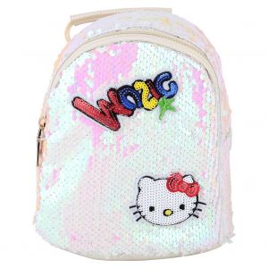 Sac a dos pour enfants, joli motif de dessin anime, cartable, sac a dejeuner (blanc) - Neuf