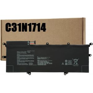 AOAL-C31N1714 Batterie Pour Asus Zenbook Flip 14 Ux461Fa Ux461Fn Ux461Ua Ux461Un Ux461F Ux461U Laptop C31Pqch 0B200-02750100 3Icp4/91/91 0B200-02750000 11,55V 57Wh - Neuf