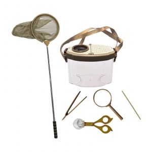 Attrape-insectes pour enfant avec filet à papillons Science Jouet éducatif Exploration de la nature Visionneuse d'insectes pour enfants - Neuf