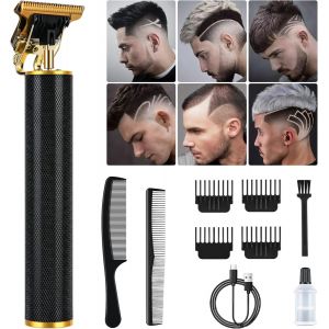 Tondeuse Cheveux Hommes, Tondeuse Barbe Electriques Professionnelle, Tondeuse Barbe Homme, Cadeau Anniversaire Homme Pour Salon De Coiffure Les Enfants Et La Famille - Neuf