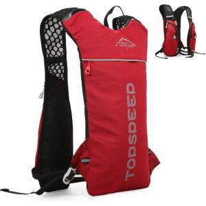 Léger Sac À Dos Hydratation 5l Sac À Dos De Course Sac À Dos D'hydratation Imperméable Et Respirant Grande Capacité En Plein Air Sac À Dos D'équitation Léger Pour La Course.[T241] - Neuf