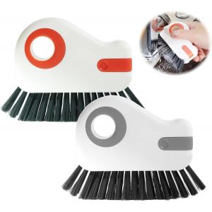 Chenquansarl-2 Pièces Nettoyage,2 En 1 Vitre Récurer Salle Bain Polyvalent Carrelage Recurer Nettoyage Douche,Pour Nettoyage Cuisine Salle Bain Portes Fenêtres Coins - Neuf