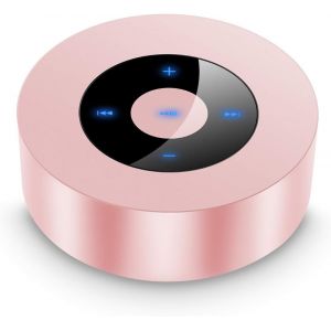 Portable Bluetooth Speaker, Mini Bluetooth Speaker (A8, Rose Gold) - Neuf