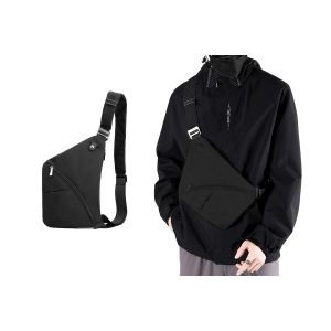 Sac bandouli&egrave;re antivol pour l'&eacute;paule droite, id&eacute;al pour les voyages et le sport - Neuf